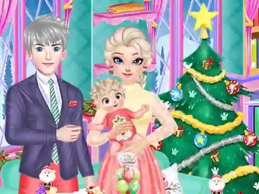 بازی Frozen Family Christmas Preparation آنلاین