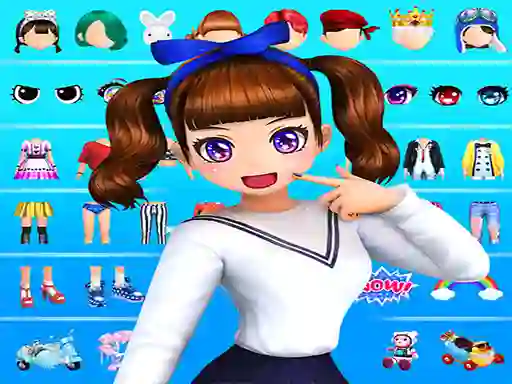 بازی Styledoll! - 3D Avatar maker آنلاین