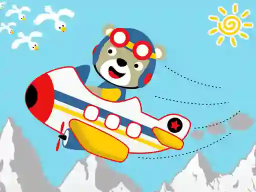 بازی Friendly Airplanes For Kids Coloring آنلاین