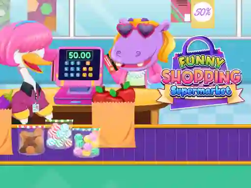 بازی Funny Shopping Supermarket آنلاین