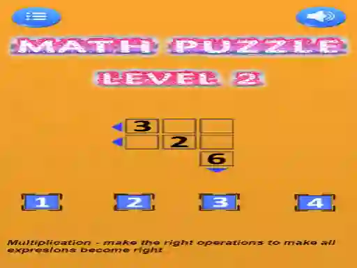 بازی Math puzzle آنلاین