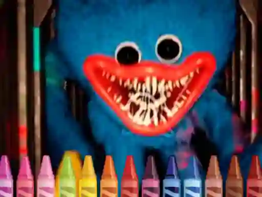 بازی Huggy Wuggy Coloring آنلاین