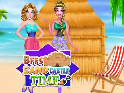 بازی BFFs Sand Castle Time آنلاین