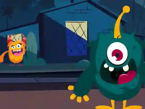 بازی Funny Monsters Jigsaw آنلاین