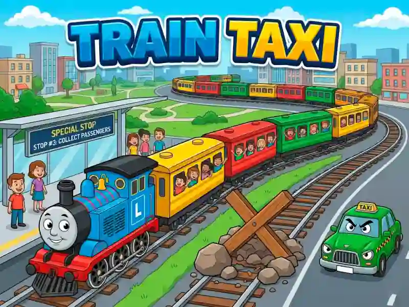 بازی Train Taxi آنلاین