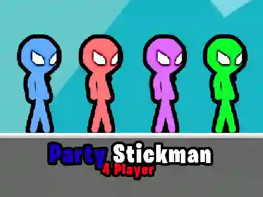 بازی Party Stickman 4 Player آنلاین