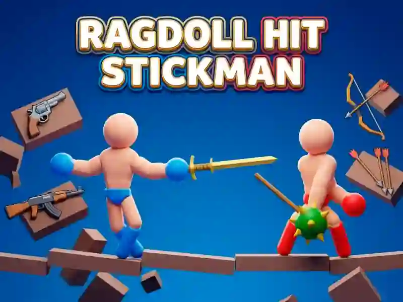 بازی Ragdoll Hit Stickman آنلاین