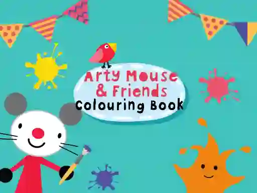 بازی Arty Mouse & Friends Coloring Book آنلاین