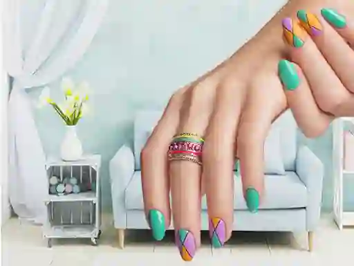 بازی Nail Art Puzzle آنلاین