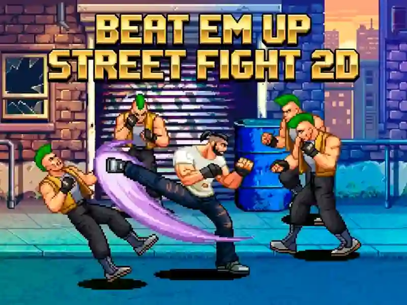 بازی Beat Em Up Street Fight 2d آنلاین
