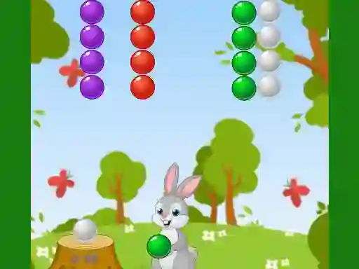 بازی Rabbit Bubble Shooter آنلاین
