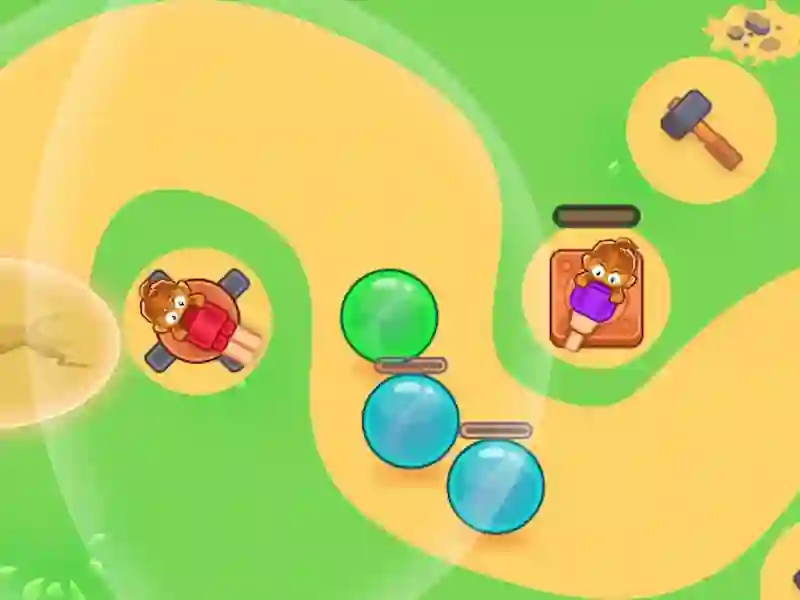 بازی Monkey Bubble Defense آنلاین