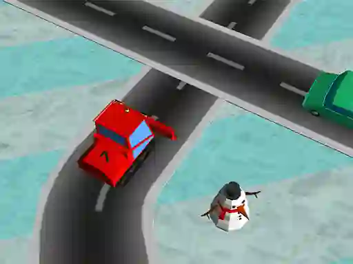 بازی Traffic Run Christmas آنلاین
