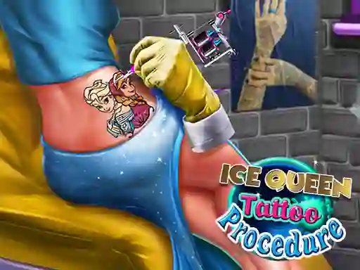 بازی Ice Queen Tattoo Procedure آنلاین