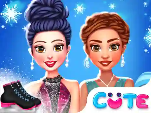 بازی Princess Winter Ice Skating Outfits آنلاین