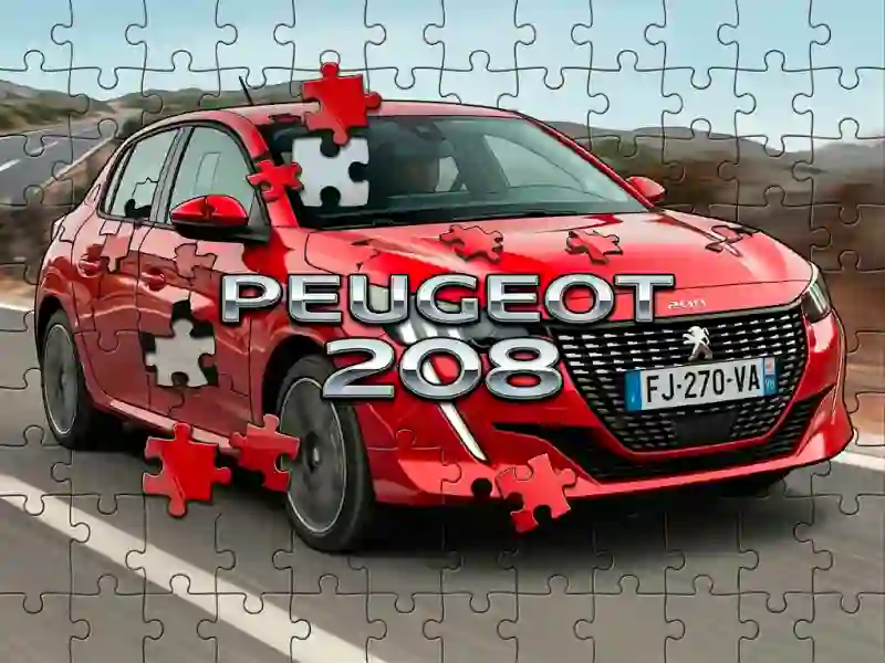بازی Peugeot 208 آنلاین