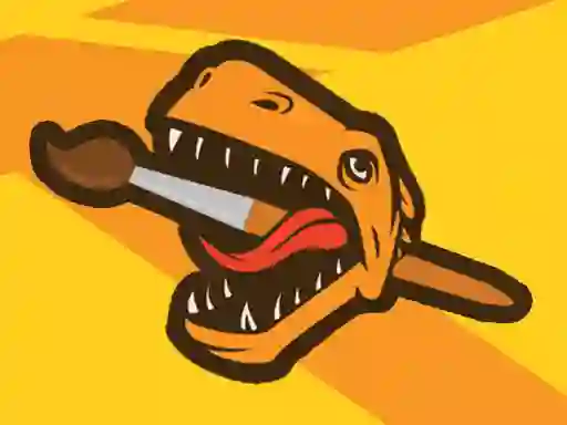 بازی Dinosaur Warrior Coloring آنلاین