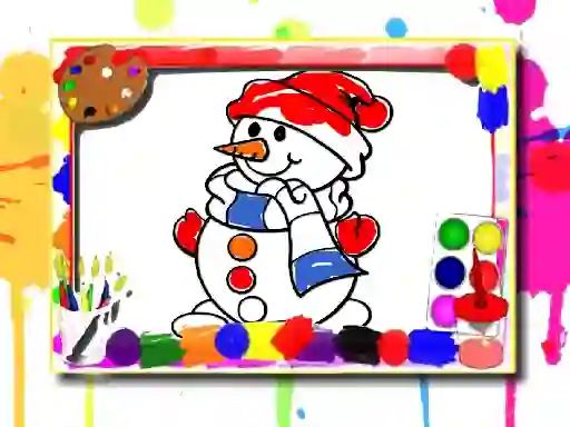 بازی Winter Coloring Book آنلاین