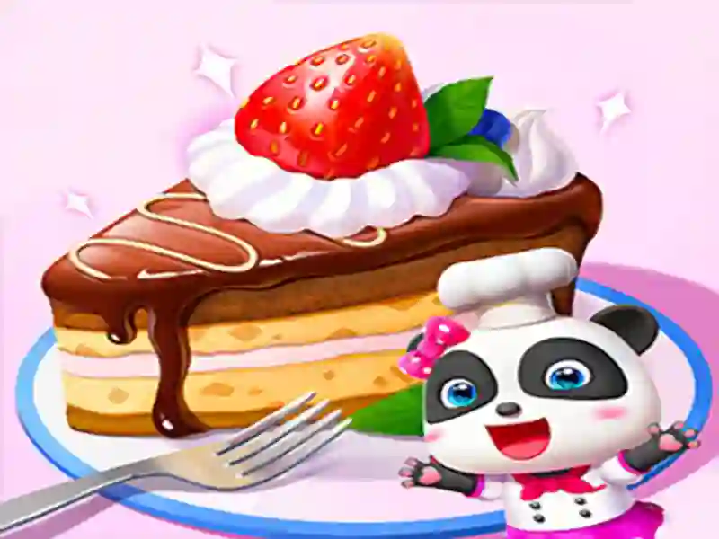 بازی Little Panda Cake Shop آنلاین