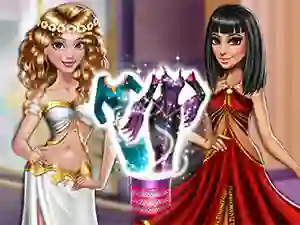 بازی Dolly Princess vs. Villain Dress Up آنلاین
