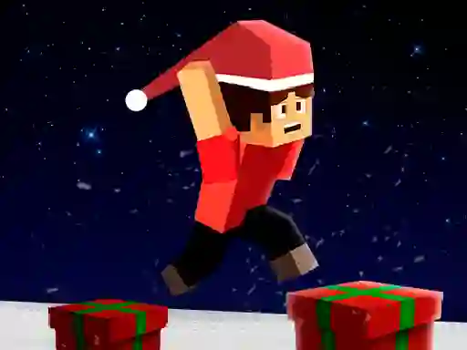 بازی Parkour Block Xmas Special آنلاین