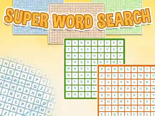 بازی Super Word Search آنلاین