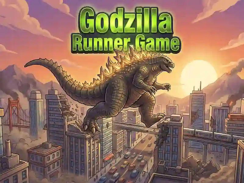 بازی Godzilla Runner Game آنلاین