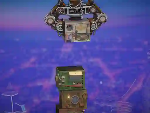 بازی Steampunk Tower Builder آنلاین