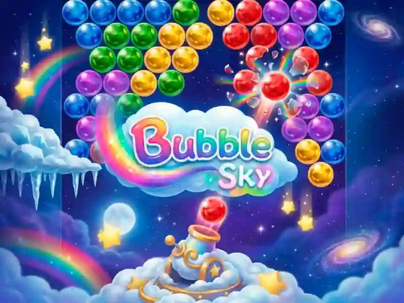 بازی Bubble Sky آنلاین