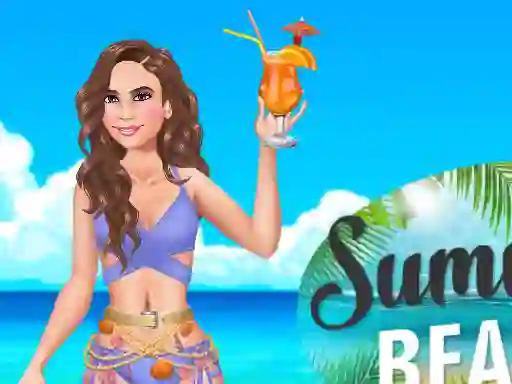 بازی Summer Beach Girl آنلاین