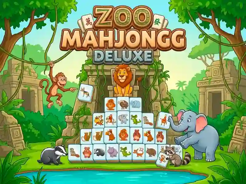 بازی Zoo Mahjongg Deluxe آنلاین