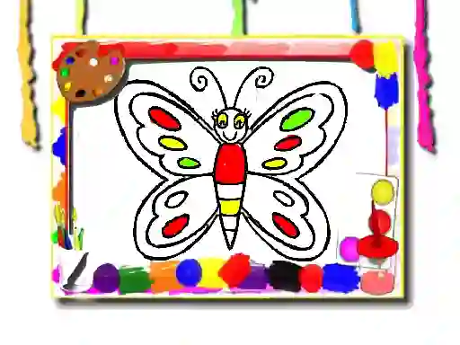 بازی Butterfly Coloring Book آنلاین