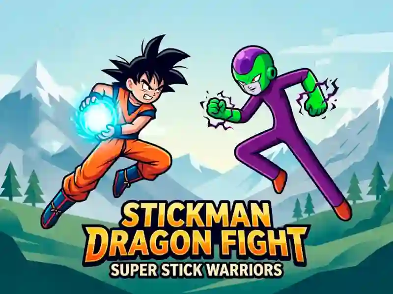 بازی Stickman Dragon Fight - Super Stick Warriors آنلاین