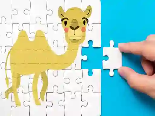 بازی Bactrian Camel Puzzle Challenge آنلاین