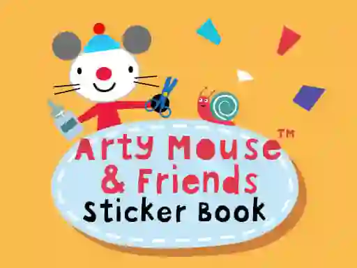 بازی Arty Mouse & Friends Sticker Book آنلاین
