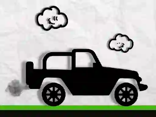 بازی Paper Monster Truck Race آنلاین