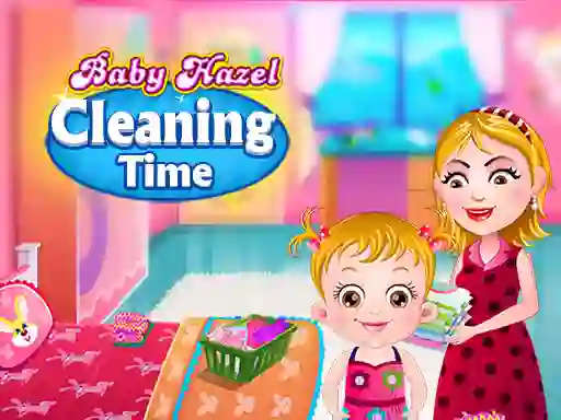 بازی Baby Hazel Cleaning Time آنلاین
