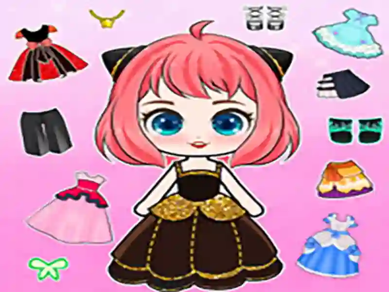 بازی Chibi Doll Dress Up DIY آنلاین