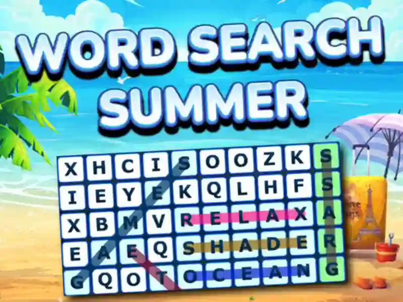 بازی Word Search Summer آنلاین