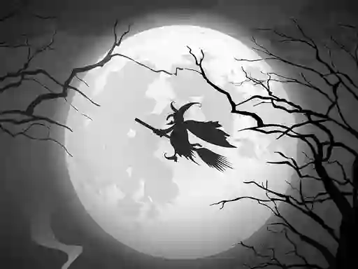 بازی The Night Of the Witches Jigsaw آنلاین