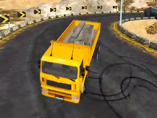 بازی Long Trailer Truck Cargo Truck Simulator Game آنلاین
