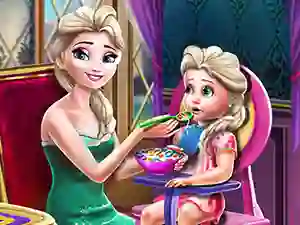 بازی Ice Queen Toddler Feed آنلاین