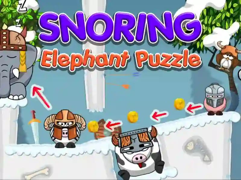 بازی Snoring Wake up Elephant آنلاین