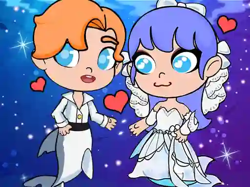 بازی Mermaid Wedding World آنلاین