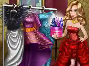 بازی Sery Haute Couture Dolly Dress Up آنلاین