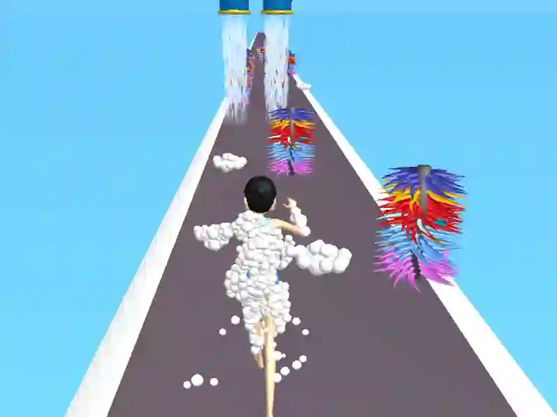 بازی running in foam آنلاین