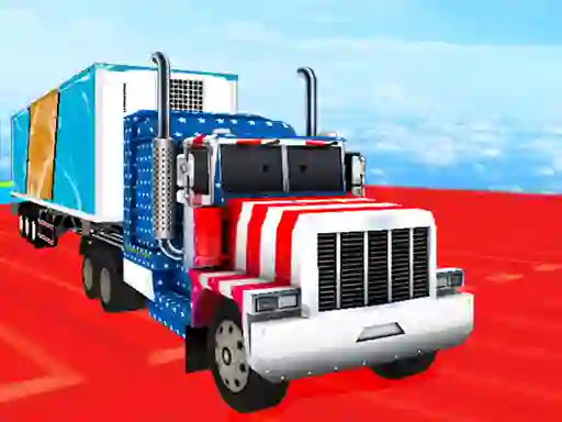 بازی Impossible Truck Tracks Drive آنلاین