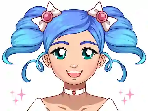 بازی Kawaii Magical Girl Dress Up Game آنلاین