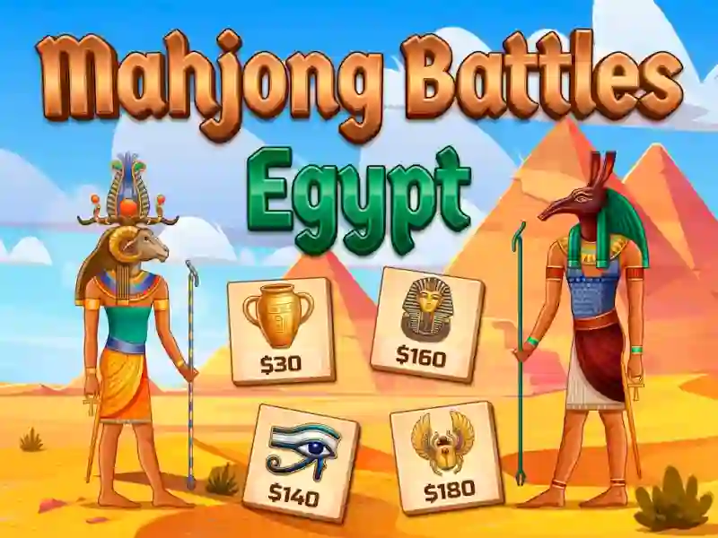 بازی Mahjong Battles Egypt آنلاین