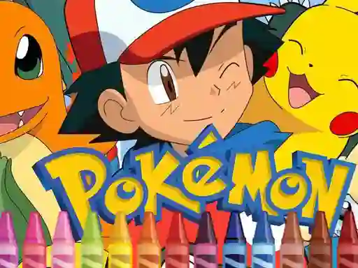 بازی Pokemon Coloring آنلاین